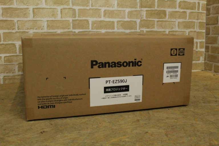 Panasonic:パナソニック 『PT-EZ590J』業務用プロジェクターをお売り頂きました。_01