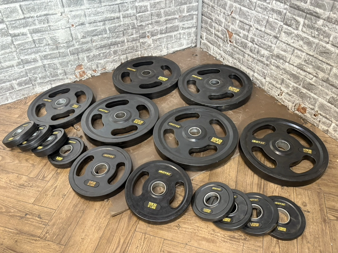 アイロテック　オリンピック　プレート　162.5キロ　中古 アイロテック オリンピック プレート 162.5キロ 中古 アイロテック