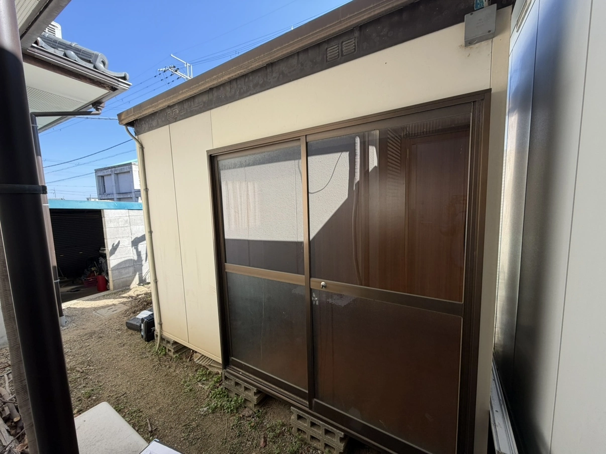 イナバ物置　良品！引き取り限定 イナバ物置 連続型物置 FD-0814 ｜35%OFFの激安通販｜G－ワンハーフ