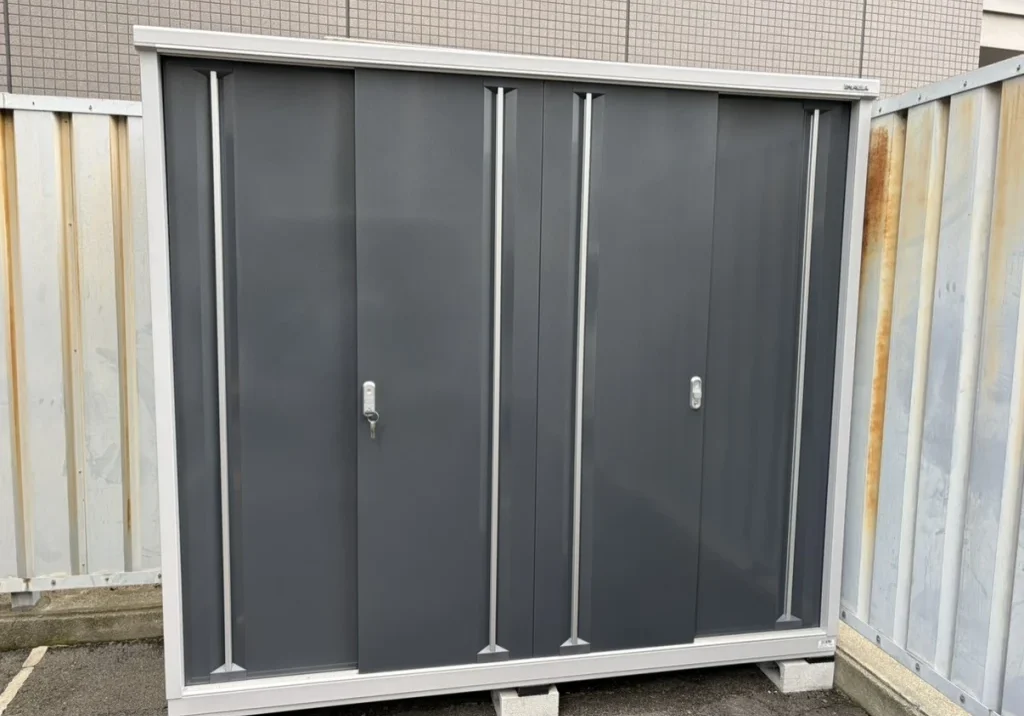 IMG_0281 【大阪市北区】イナバ物置「H1.9×W2.2×D0.8m」の買取実績