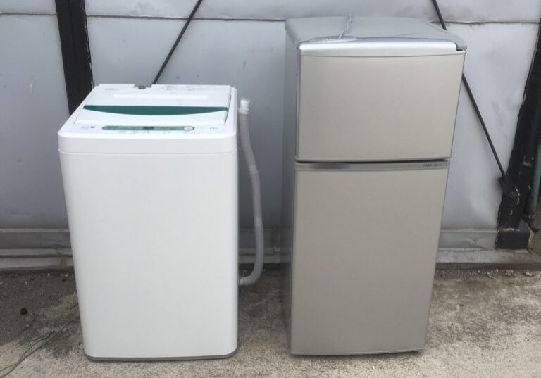 AQUA:アクア 冷蔵庫＋Yamada製 洗濯機を買取致しました。_01