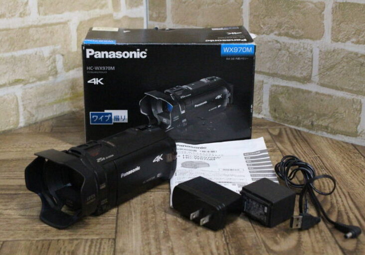 Panasonic:パナソニック『HC-WX970M』デジタル4Kビデオカメラをお売り頂きました。_01